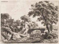 TvB G 3407
          <br/>
          De twee bruggen
          <br/>
          <em>Waterloo, Anthonie, (1609-1690)</em>